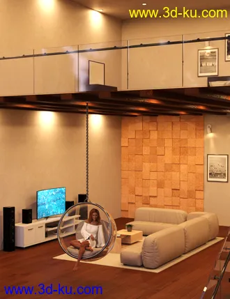 3D打印模型Duplex Living的图片