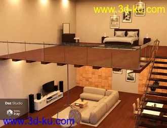 3D打印模型Duplex Living的图片