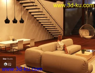 3D打印模型Duplex Living的图片