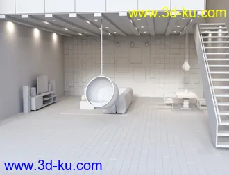 3D打印模型Duplex Living的图片