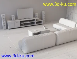 3D打印模型Duplex Living的图片