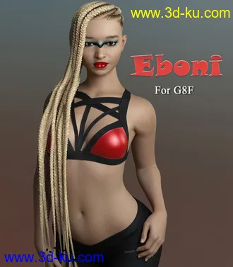 3D打印模型Eboni for Genesis 8 Female的图片