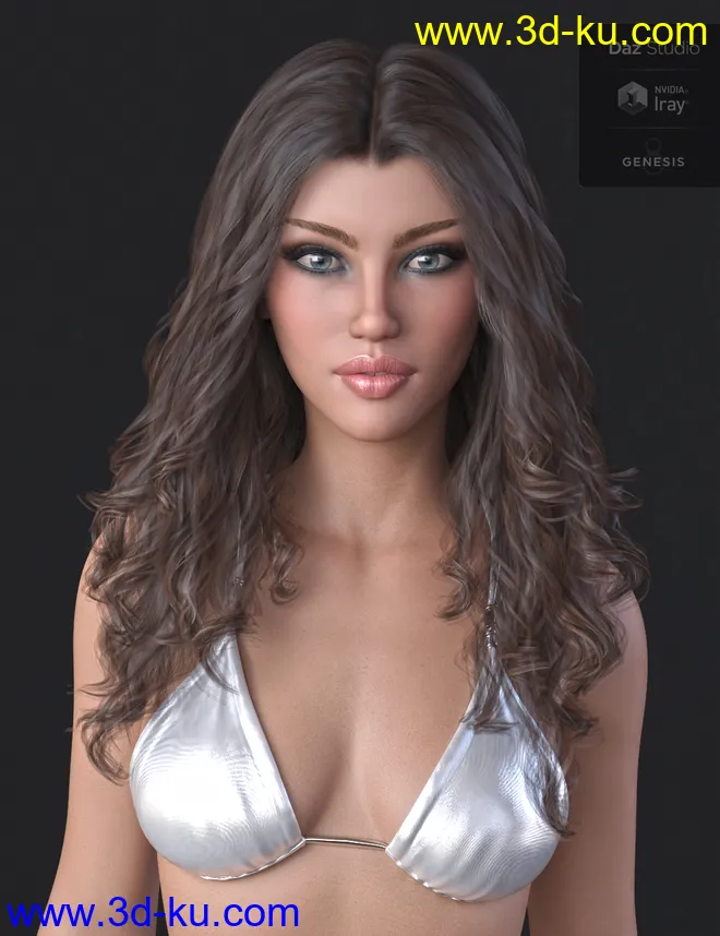 Elena HD for Genesis 8 Female模型的图片2
