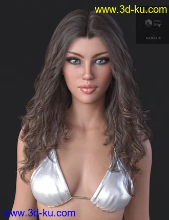 3D打印模型Elena HD for Genesis 8 Female的图片