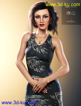 3D打印模型Elena HD for Genesis 8 Female的图片