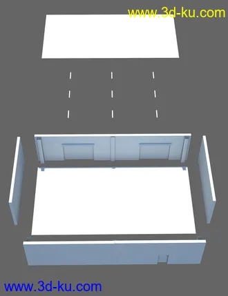 3D打印模型Empty Industrial Interior的图片