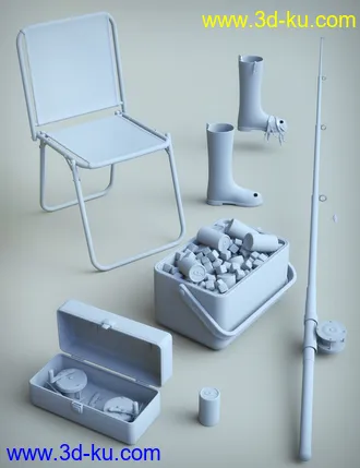 3D打印模型End of the Pier Props的图片