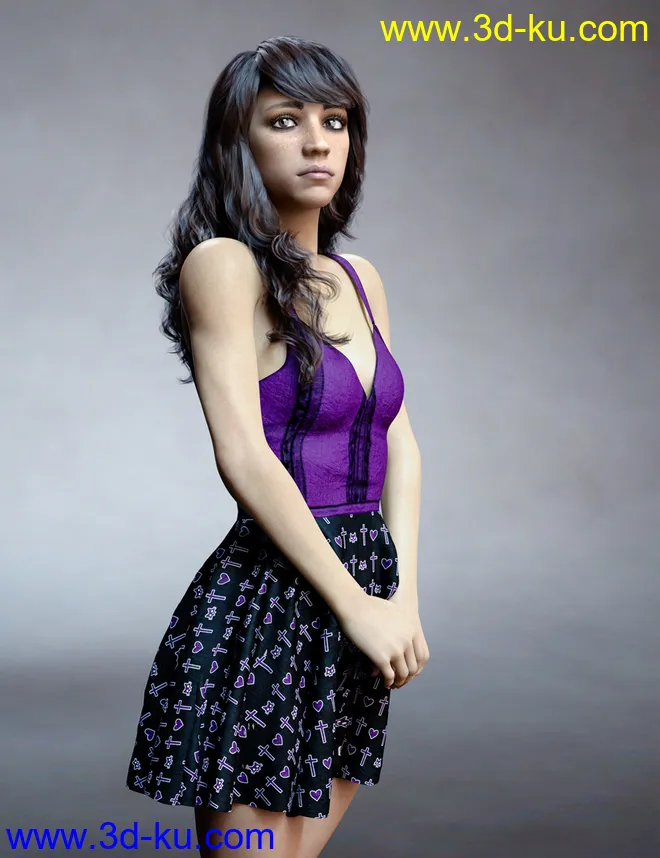 Esme HD For Genesis 8 Female模型的图片4