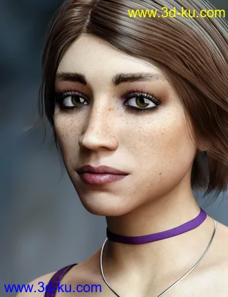 3D打印模型Esme HD For Genesis 8 Female的图片