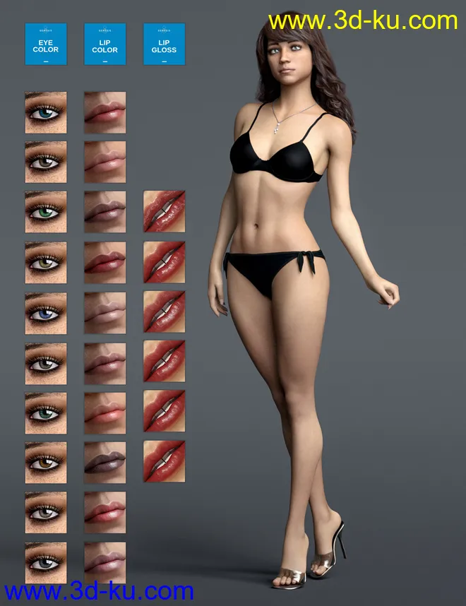 Esme HD For Genesis 8 Female模型的图片11