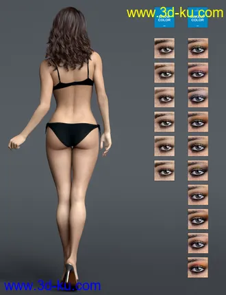 3D打印模型Esme HD For Genesis 8 Female的图片