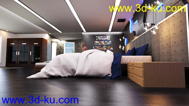 Eurotel Premium Bedroom模型的图片9