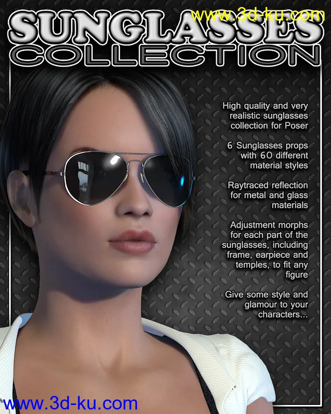 Exnem Sunglasses Collection模型的图片1