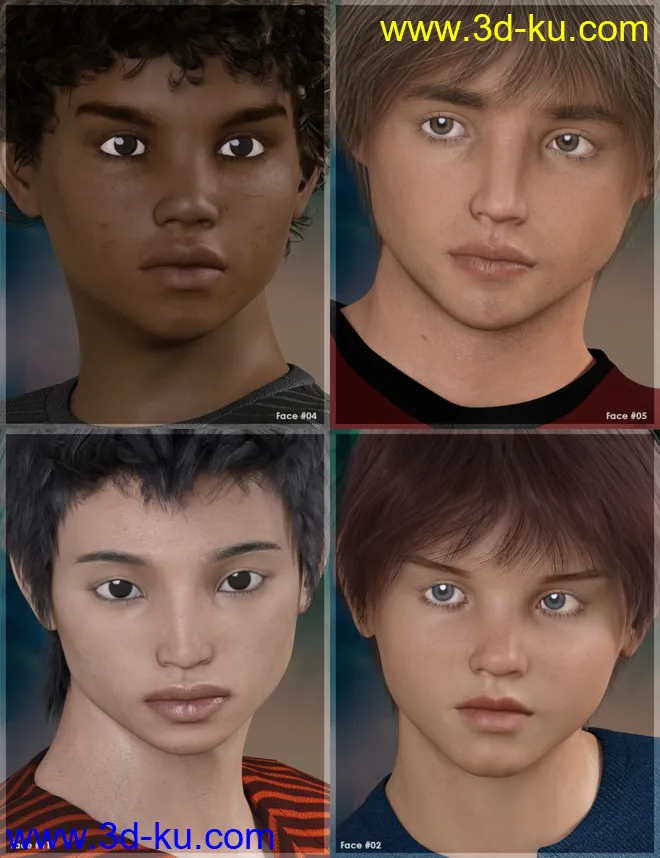 Face IT! Tween Ryan 7模型的图片1