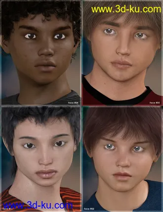 3D打印模型Face IT! Tween Ryan 7的图片