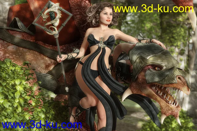 Fantasia For Genesis 2 Female(s)模型的图片1