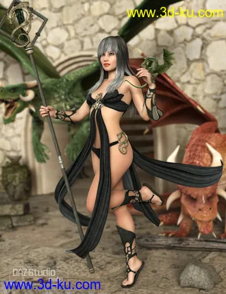 3D打印模型Fantasia For Genesis 2 Female(s)的图片