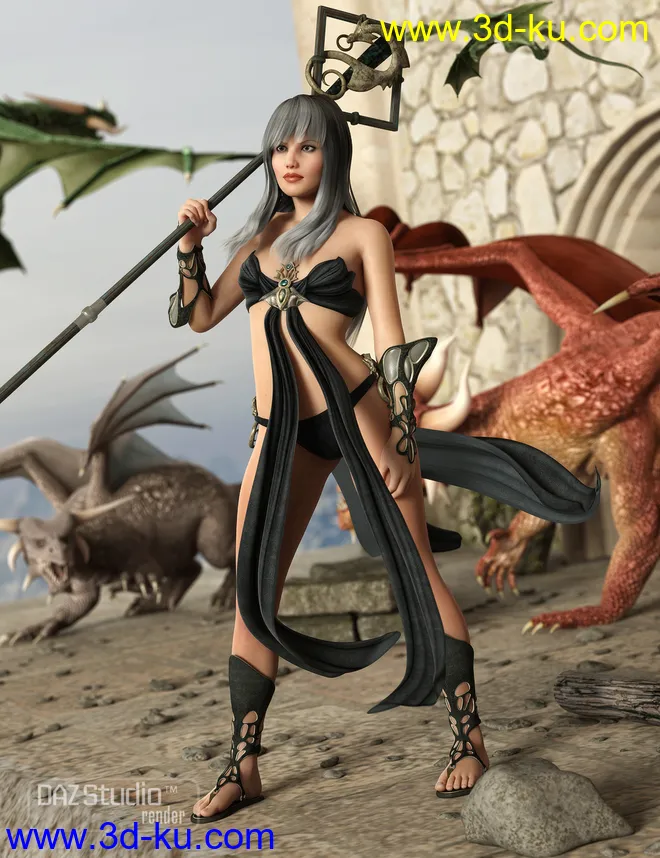 Fantasia For Genesis 2 Female(s)模型的图片3
