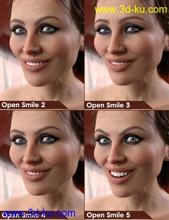 3D打印模型Fatal Stranger Emotions for Genesis 8 Female的图片