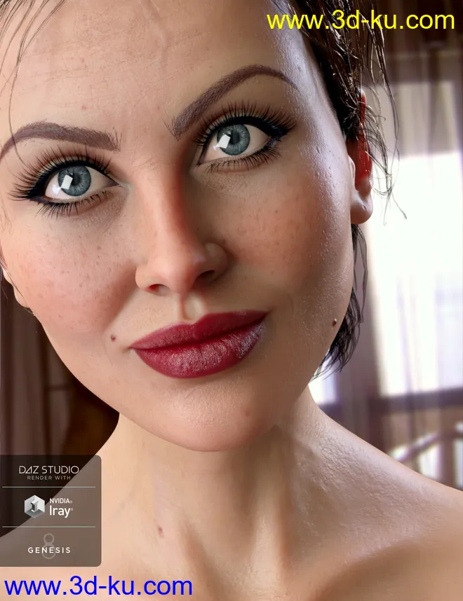 Fatal Stranger HD for Genesis 8 Female模型的图片5