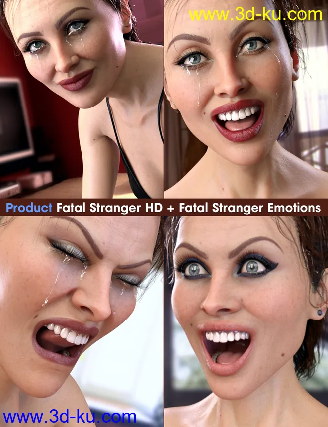 Fatal Stranger HD for Genesis 8 Female模型的图片7