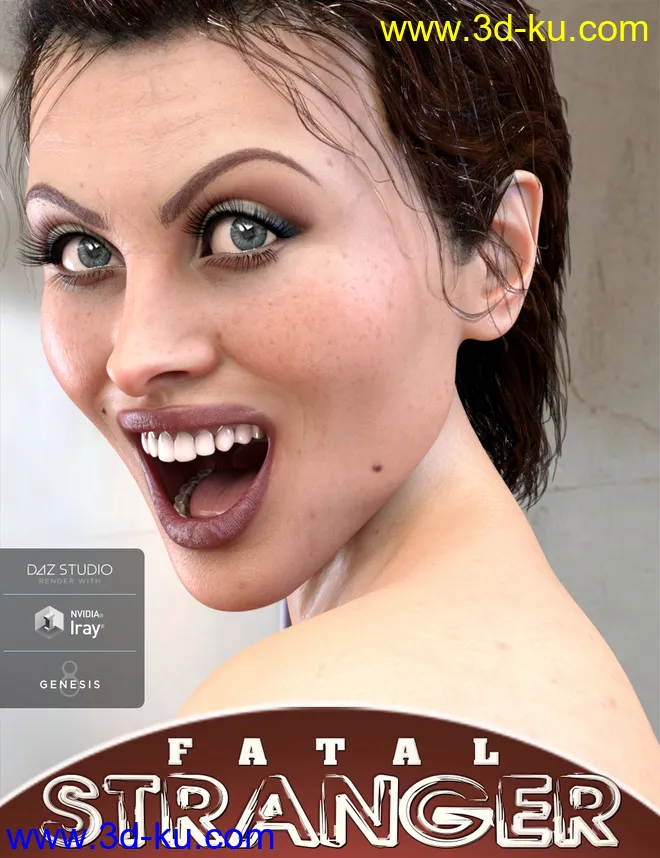 Fatal Stranger HD for Genesis 8 Female模型的图片8