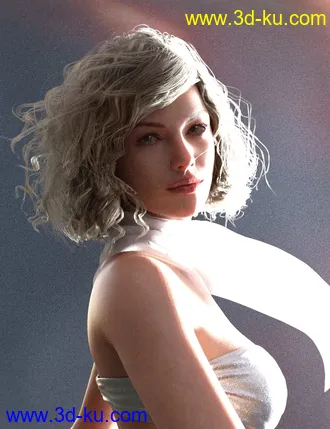 3D打印模型Fedora Bob Hair for Genesis 3 and 8 Female(s)的图片