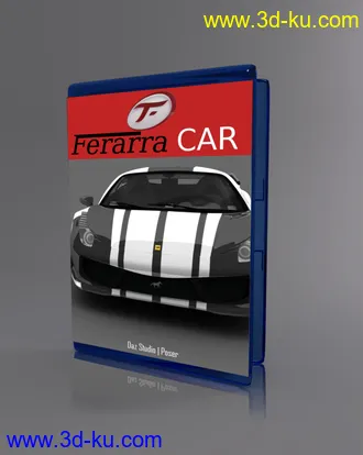 3D打印模型Ferarra Car的图片