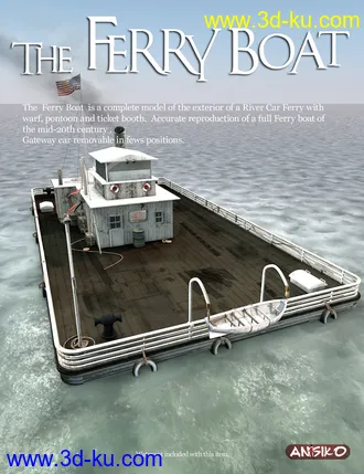 3D打印模型Ferry Boat的图片