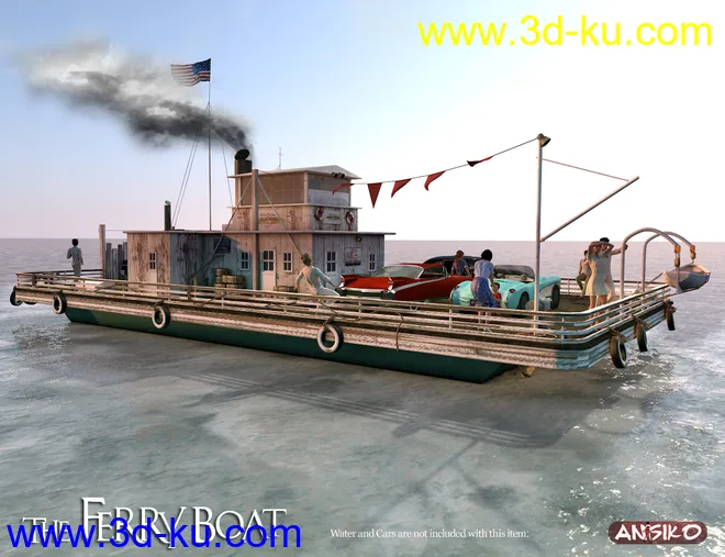 Ferry Boat模型的图片2