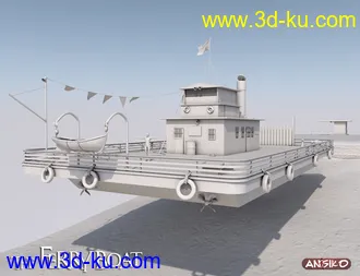 3D打印模型Ferry Boat的图片