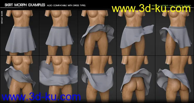 Fit Control Add-On for Genesis 3 & 8 Female模型的图片8