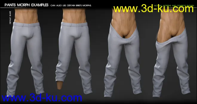 Fit Control Add-On for Genesis 3 & 8 Male模型的图片8