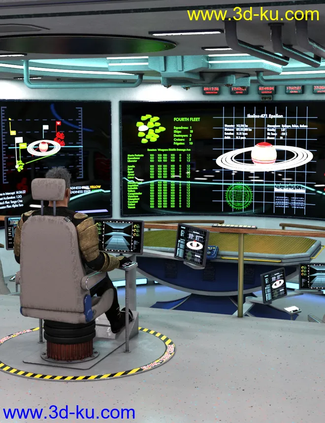 Fleet Ops - Admiral's Bridge模型的图片1