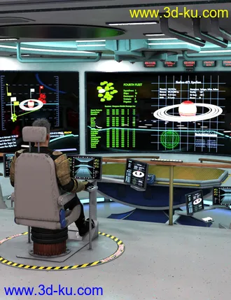 3D打印模型Fleet Ops - Admiral's Bridge的图片