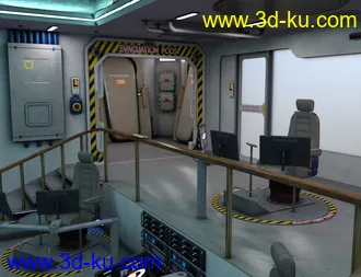 3D打印模型Fleet Ops - Admiral's Bridge的图片