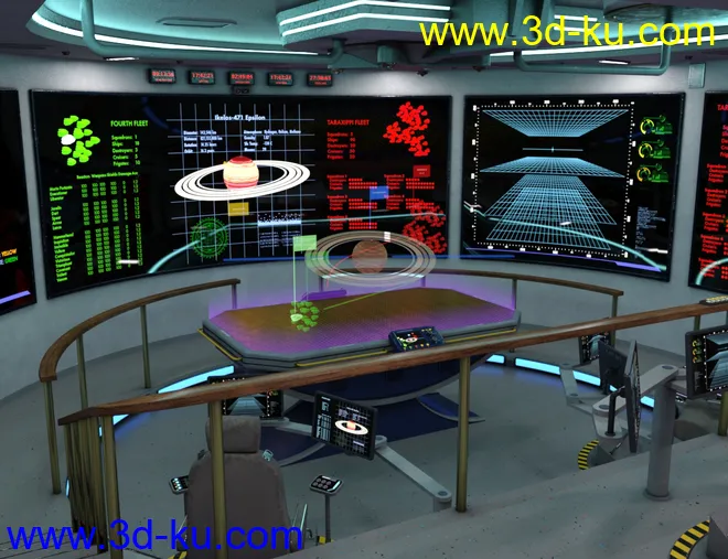 Fleet Ops - Admiral's Bridge模型的图片3