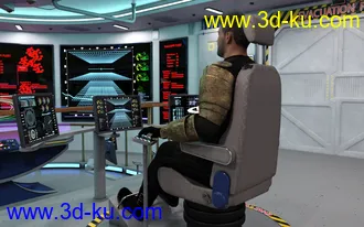 3D打印模型Fleet Ops - Admiral's Bridge的图片
