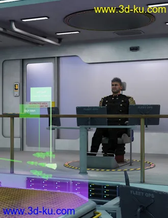 3D打印模型Fleet Ops - Admiral's Bridge的图片
