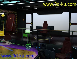 3D打印模型Fleet Ops - Admiral's Bridge的图片