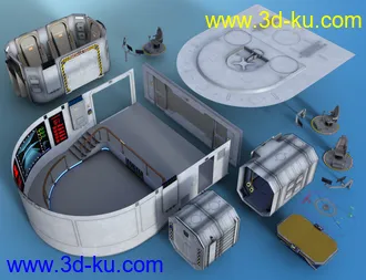 3D打印模型Fleet Ops - Admiral's Bridge的图片