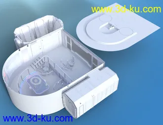 3D打印模型Fleet Ops - Admiral's Bridge的图片