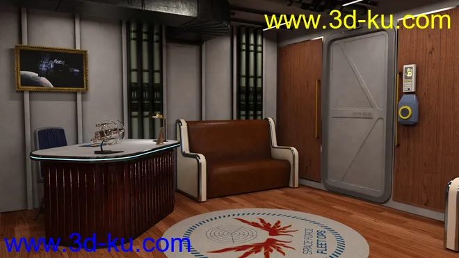 Fleet Ops - Admiral's Cabin模型的图片3