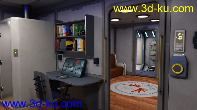 Fleet Ops - Admiral's Cabin模型的图片4