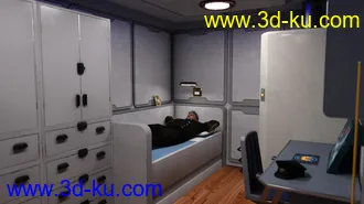 3D打印模型Fleet Ops - Admiral's Cabin的图片