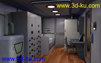 3D打印模型Fleet Ops - Admiral's Cabin的图片