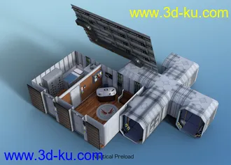3D打印模型Fleet Ops - Admiral's Cabin的图片
