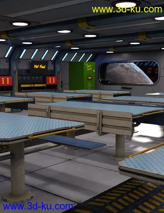 3D打印模型Fleet Ops - Mess Hall的图片