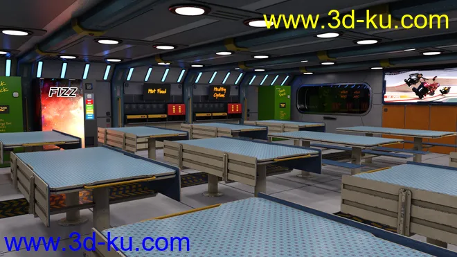 Fleet Ops - Mess Hall模型的图片2