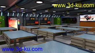 3D打印模型Fleet Ops - Mess Hall的图片